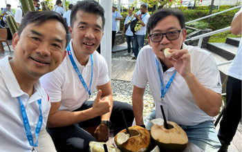 蓝博士参访印尼新首都 尊龙凯时开拓东南亚市场